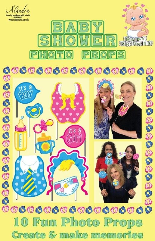 Baby Shower Photo Props