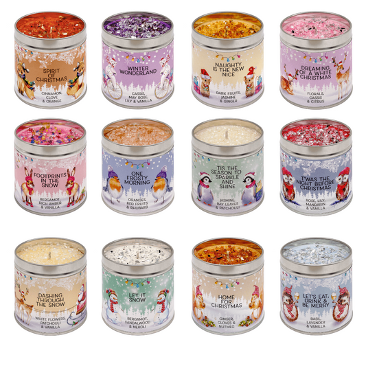 Spirit of Christmas Scented Candle Collection