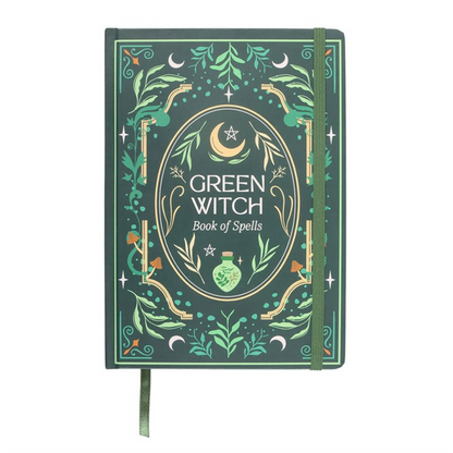 Green Witch A5 Notebook