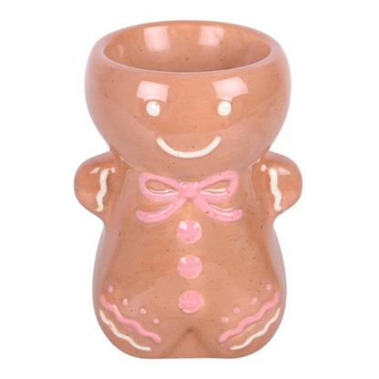 Pink Gingerbread Man Oil Burner