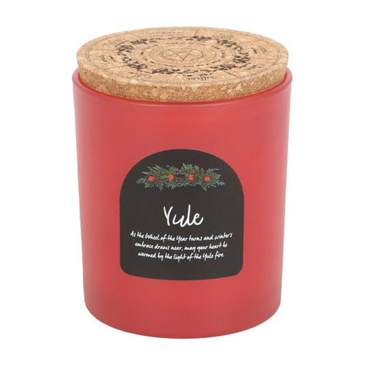 Yule Wintergreen Wheel of the Year Candle