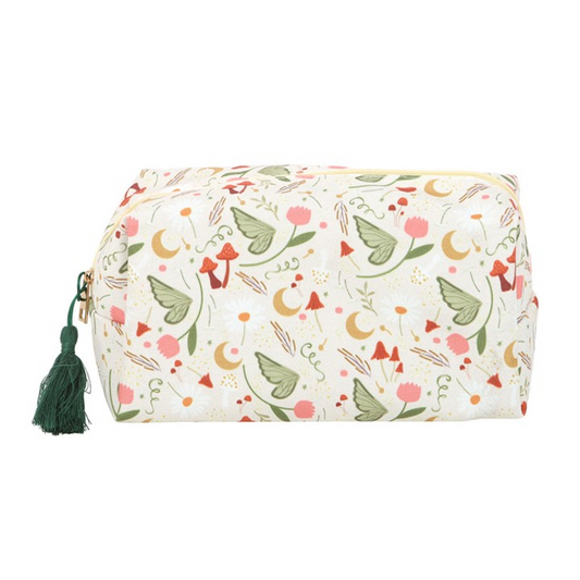 Fairy Folklore Print Makeup Bag