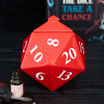 D20 Gaming Dice Shaped Oil Burner