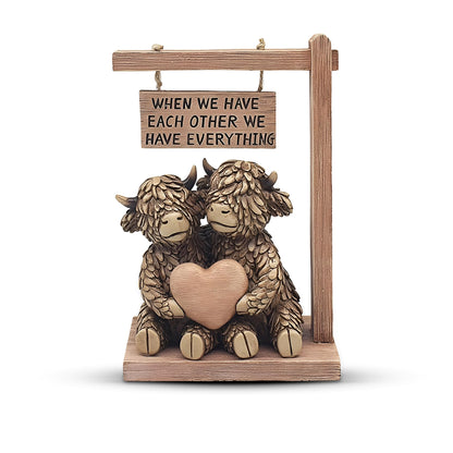 Highland Cow Decorative Ornamants
