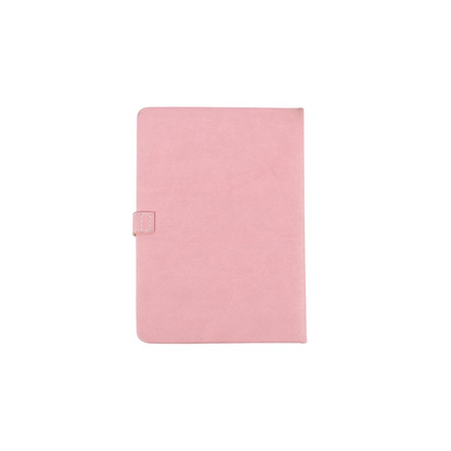 Pink Faux Leather A5 Diary with Lock