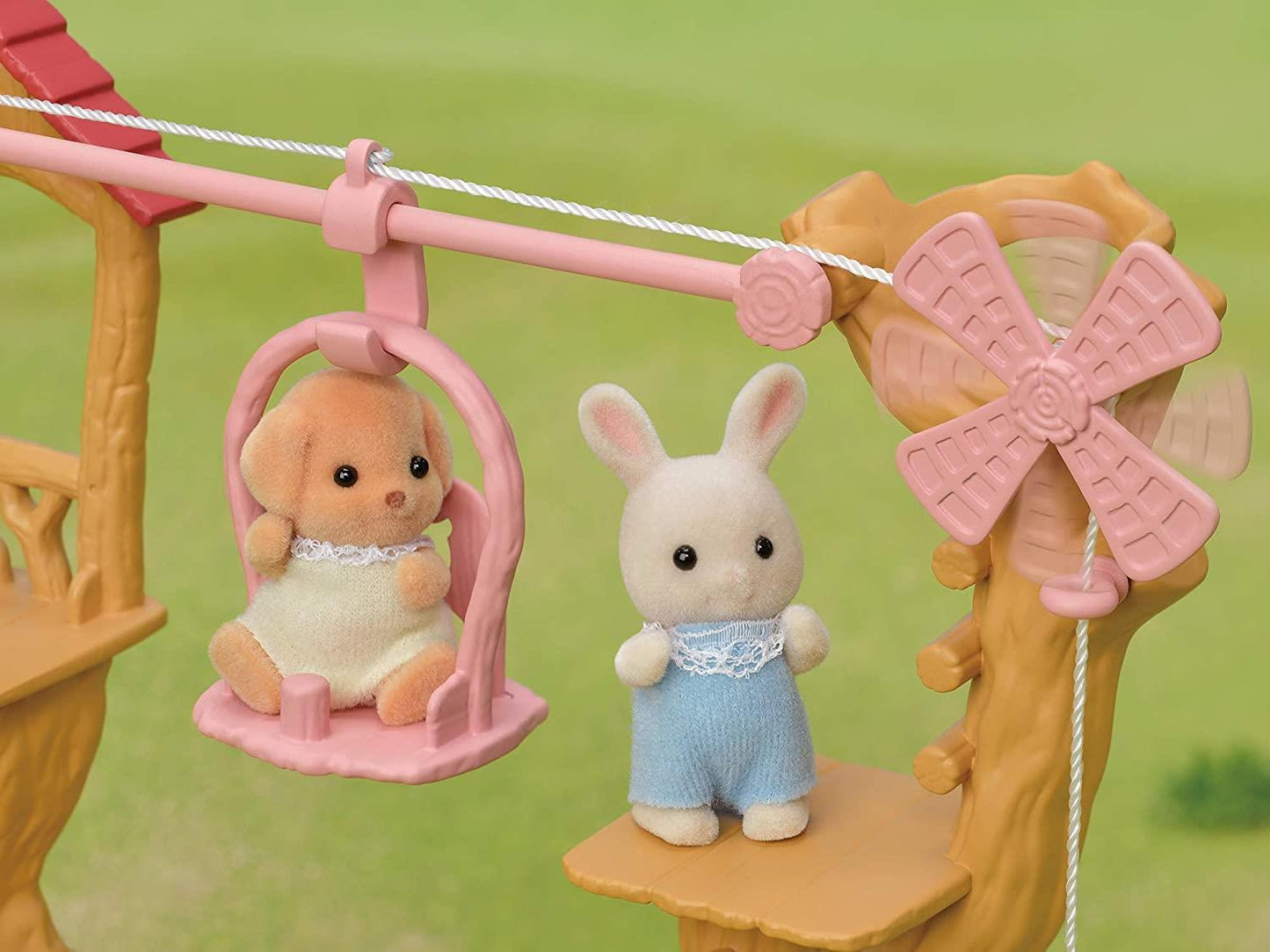 Sylvanian Families Baby Ropeway Park Toy Playset for Ages 3 and Up