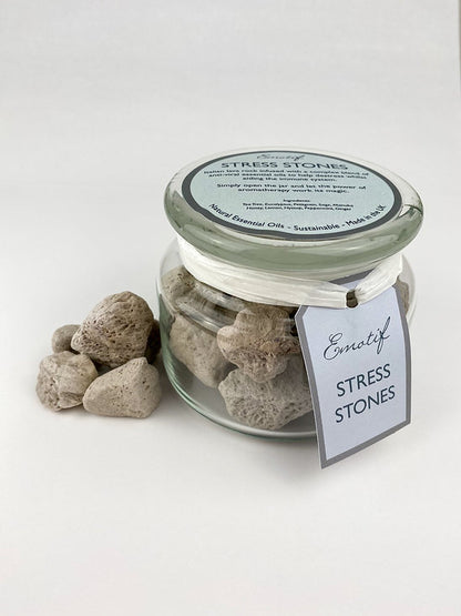 Aromatherapy Stress Stones ~ Gift Set ~ Refresher OIl