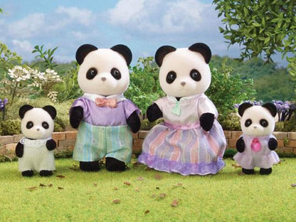 Sylvanian Families Pookie Panda Family Toy Playset for Ages 3 and Up