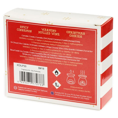 Christmas Fragrance Oils - Jingle All the Way: Cinnamon, Mulled Wine & Christmas Cookie