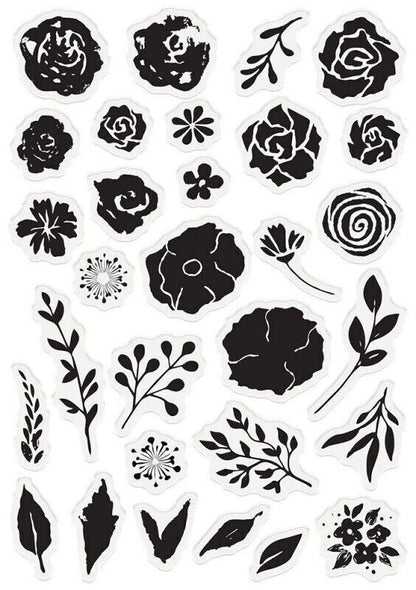Garden of Love - Acrylic Stamp - Floral Bouquet