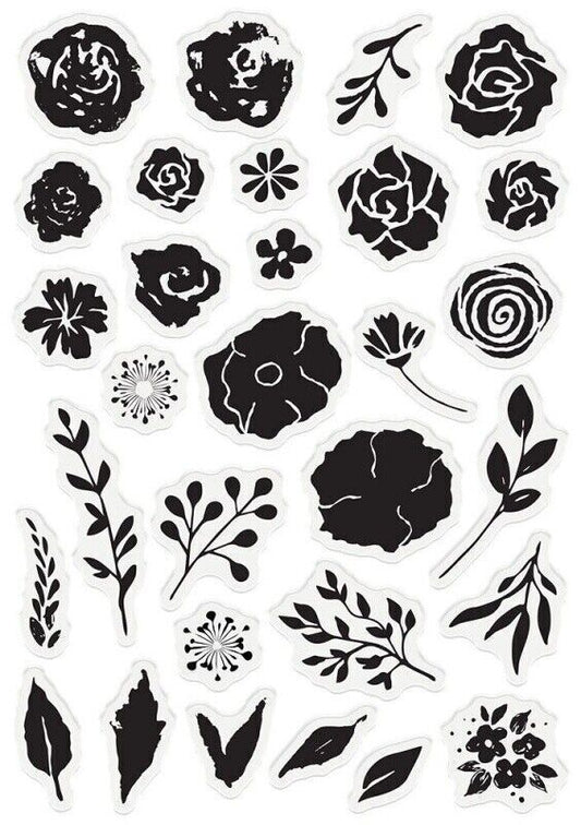 Garden of Love - Acrylic Stamp - Floral Bouquet