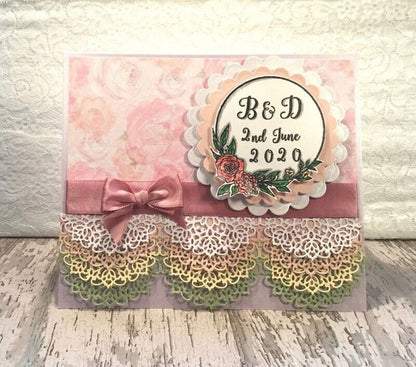 Garden of Love - Acrylic Stamp - Monogram Frames