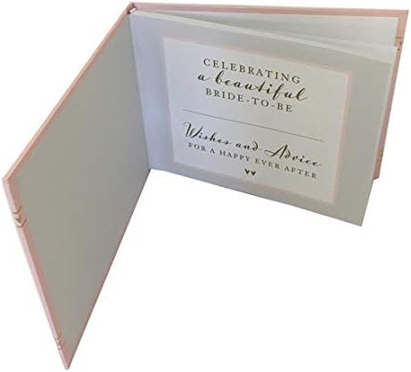 HEN PARTY Wishes & Advice For The Bride Pink Guest Book