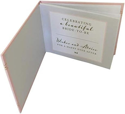 HEN PARTY Wishes & Advice For The Bride Pink Guest Book