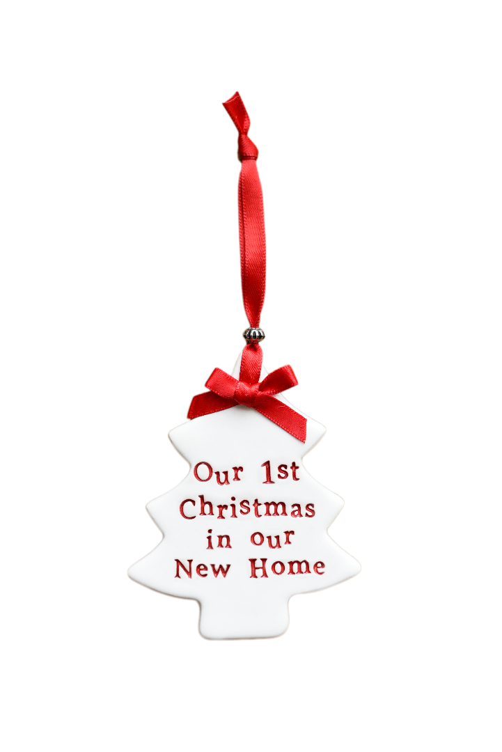 First Christmas in ... Our / Your ... New Home Christmas Decoration