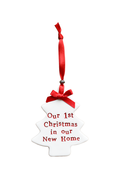 First Christmas in ... Our / Your ... New Home Christmas Decoration