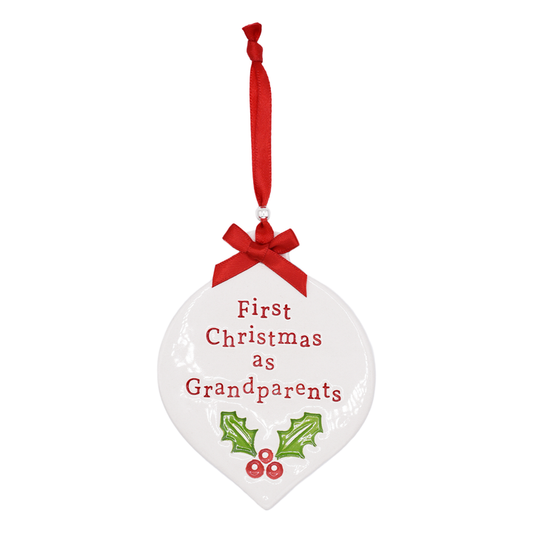 First Christmas as Grandparents Christmas Decoration