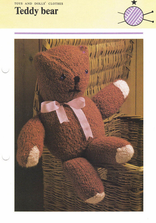 Vintage Hamlyn Knitting Patterns - Toys & Dolls Clothes