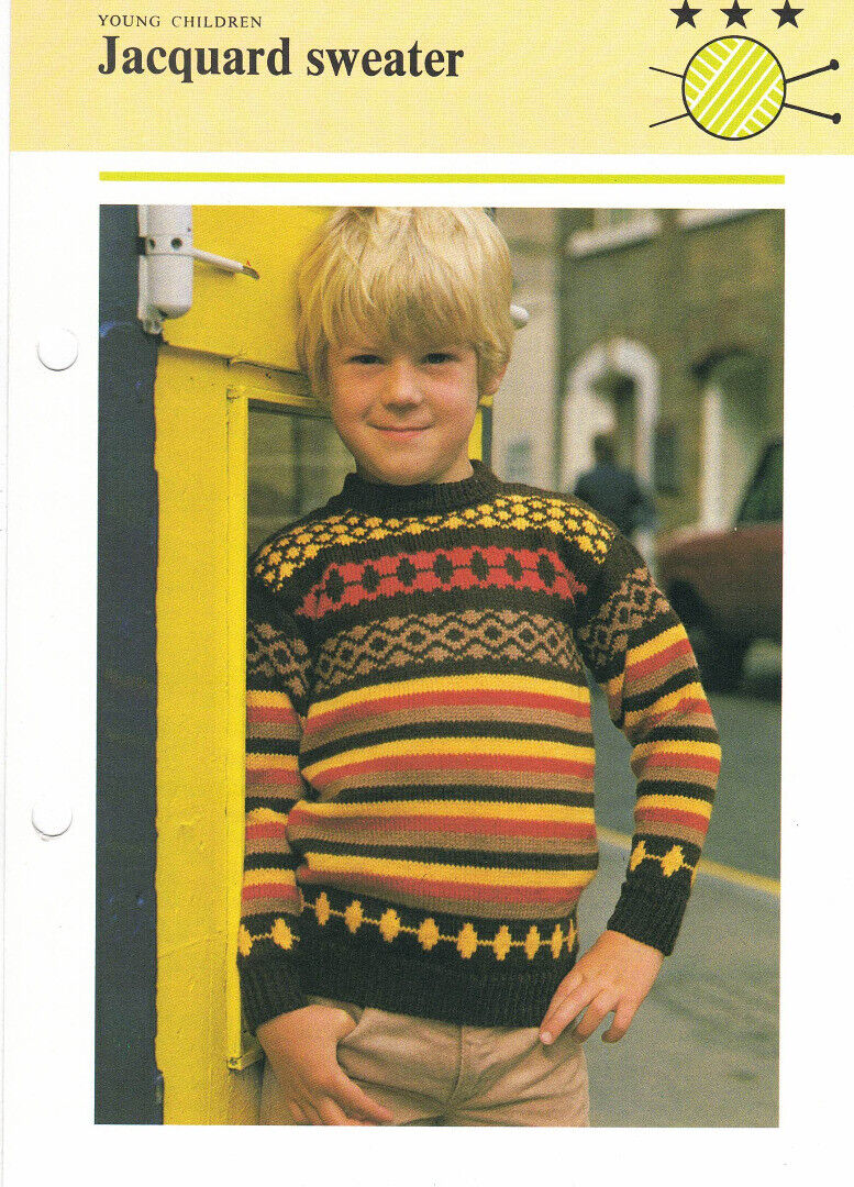 Vintage Hamlyn Knitting Patterns for Boys