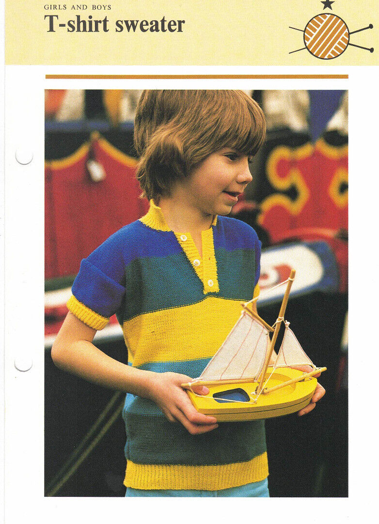 Vintage Hamlyn Knitting Patterns for Boys