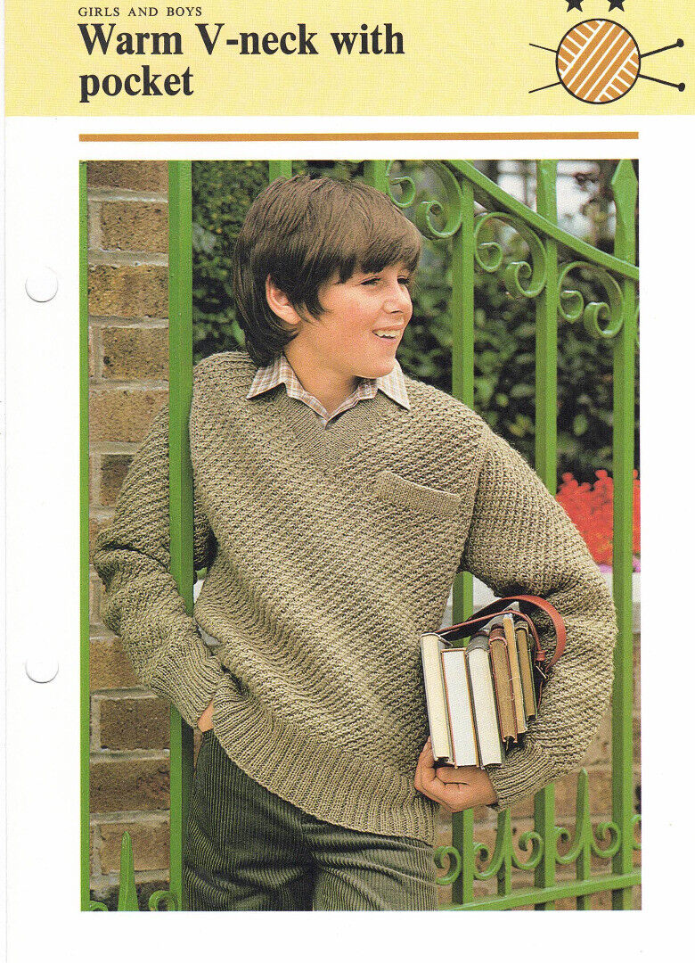 Vintage Hamlyn Knitting Patterns for Boys