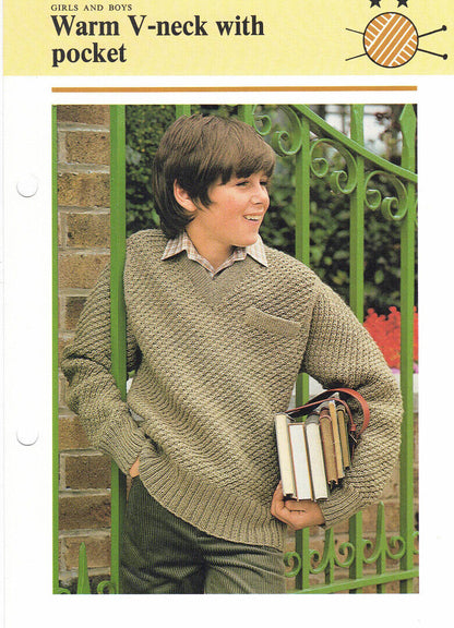 Vintage Hamlyn Knitting Patterns for Boys