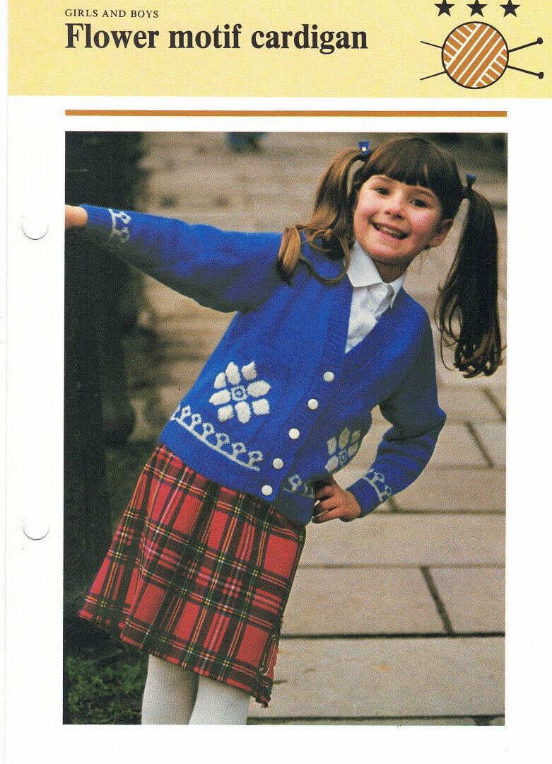Vintage Hamlyn Knitting Patterns for Girls