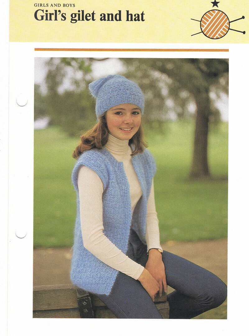 Vintage Hamlyn Knitting Patterns for Girls & Boys - Jackets