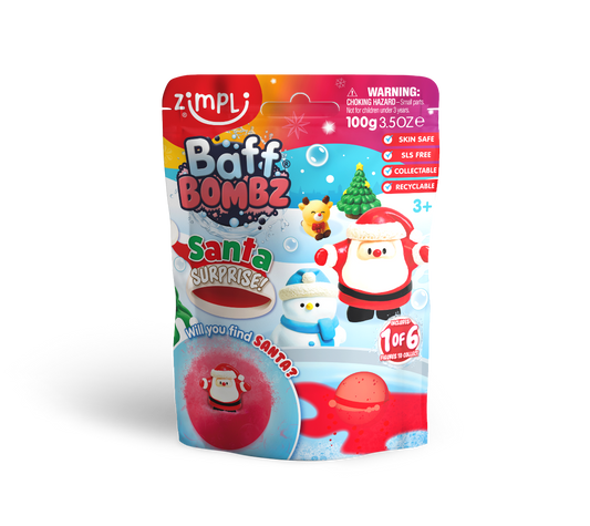 Zimpli Kids Large Santa Surprise Bath Bomb