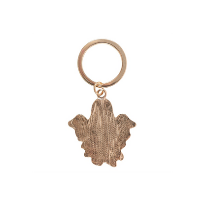 Spooky Season Groovy Ghost Keyring