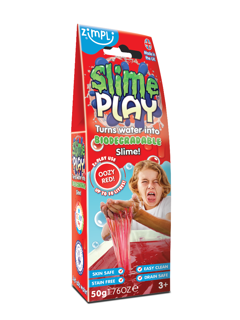 Zimpli Kids - Oozy Red Eco Slime Play
