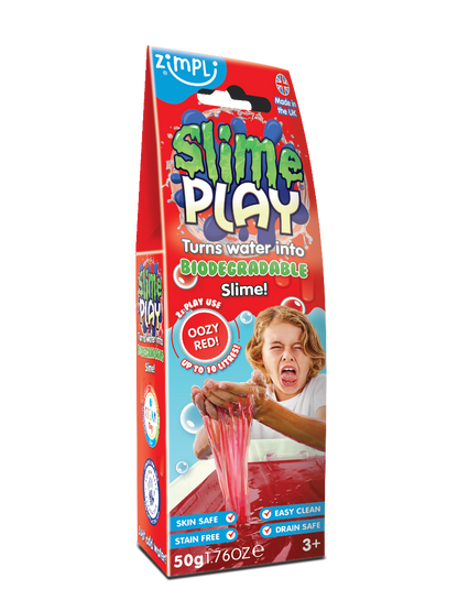 Zimpli Kids - Oozy Red Eco Slime Play