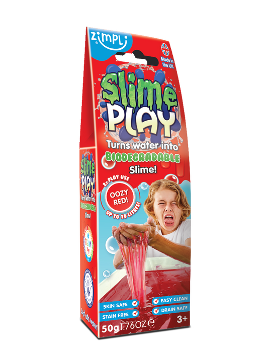 Zimpli Kids - Oozy Red Eco Slime Play