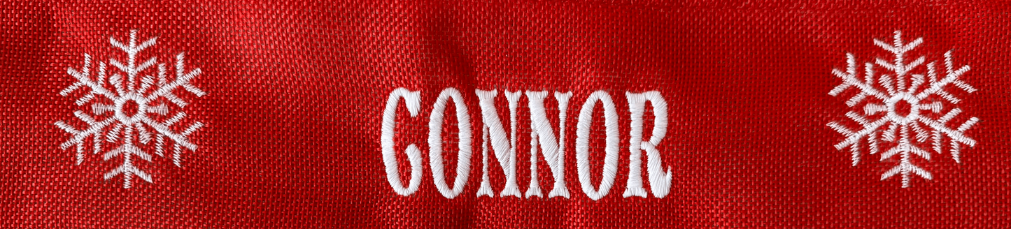 Personalised Large Christmas Santa Present Sack