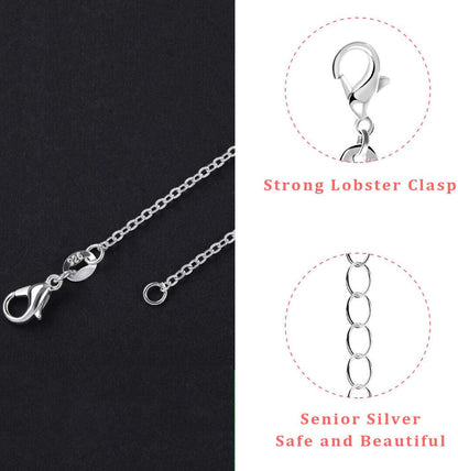 Sterling Silver 925 Cable Chain Necklace