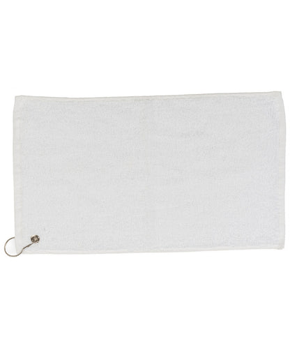 Personalised Luxury Golf Towel - Assorted Colours - Tees Design