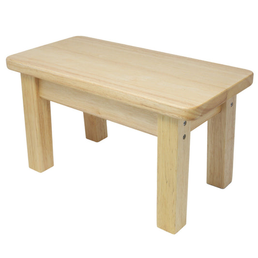 Childs Wooden Rectangular Stool