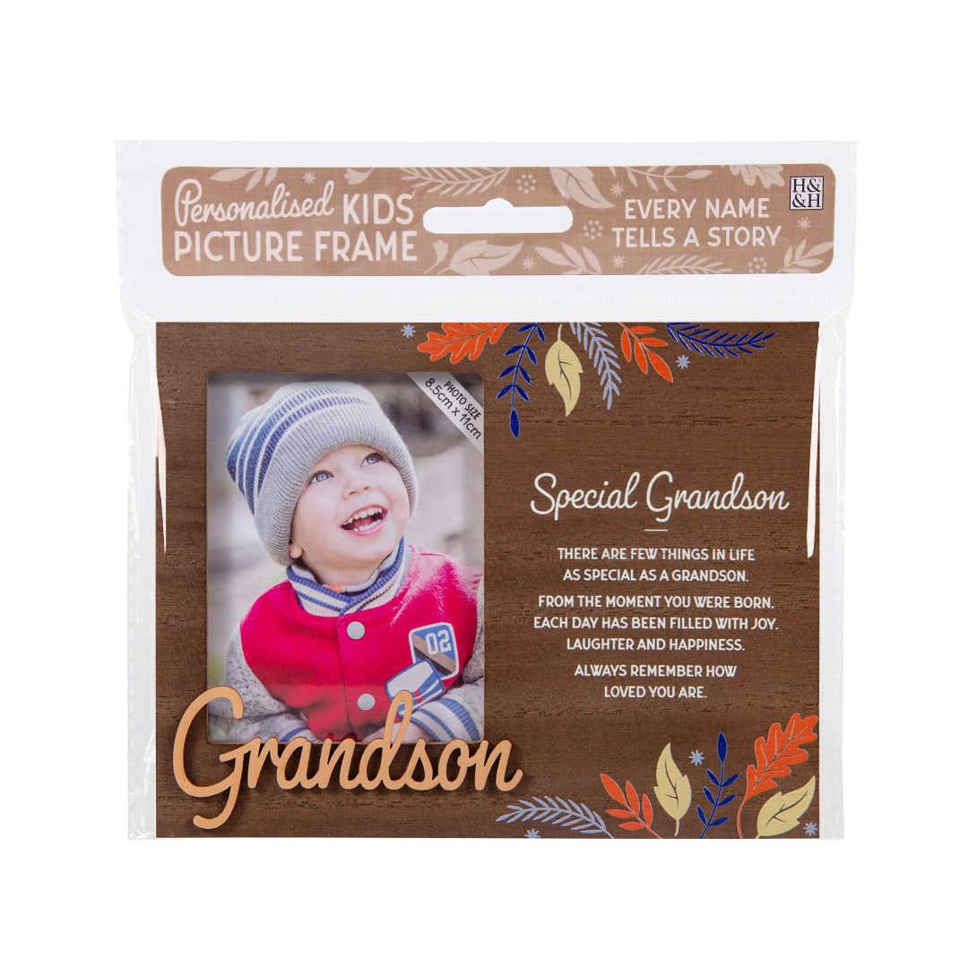 Personalised Photo Frames - Family, Friends, Baby, Memories
