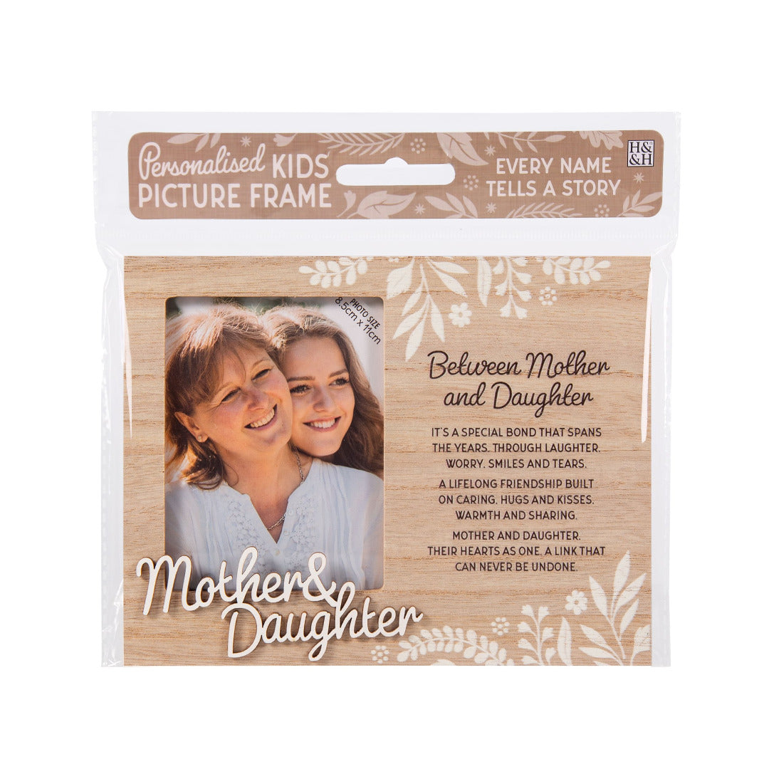 Personalised Photo Frames - Family, Friends, Baby, Memories