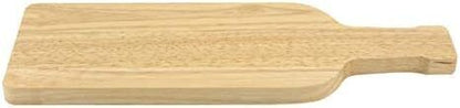 Rubberwood Bottle Shaped Serving Platter Board