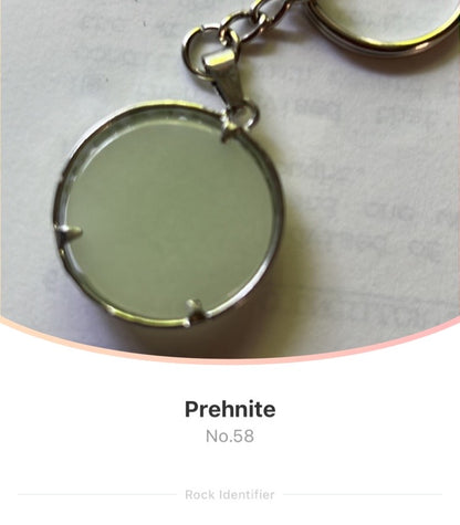 Tree of Life Key Ring with Gemstone Charm Pendant - Assorted Stones