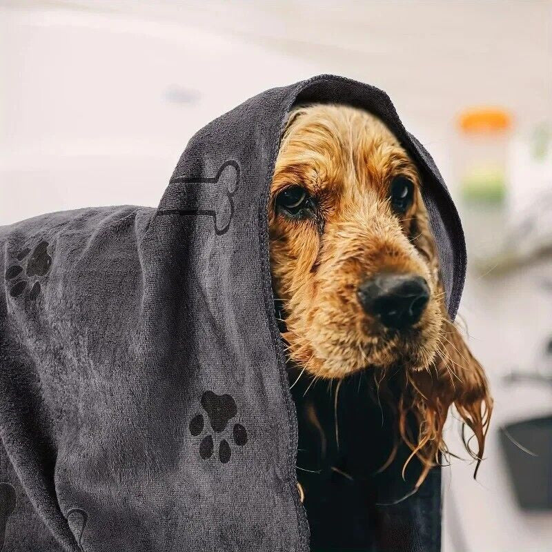 Personalised Microfibre Dog Towel