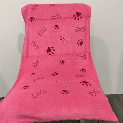 Personalised Microfibre Dog Towel