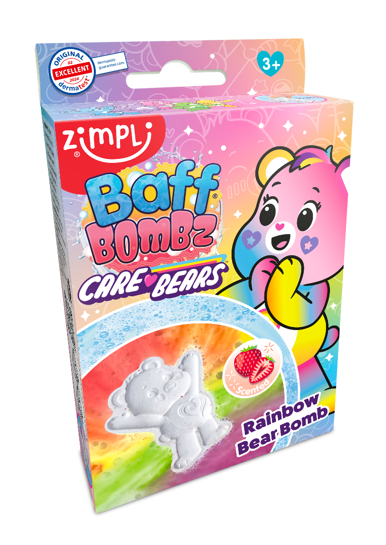 Zimpli Kids Care Bears Baff Rainbow Bomb