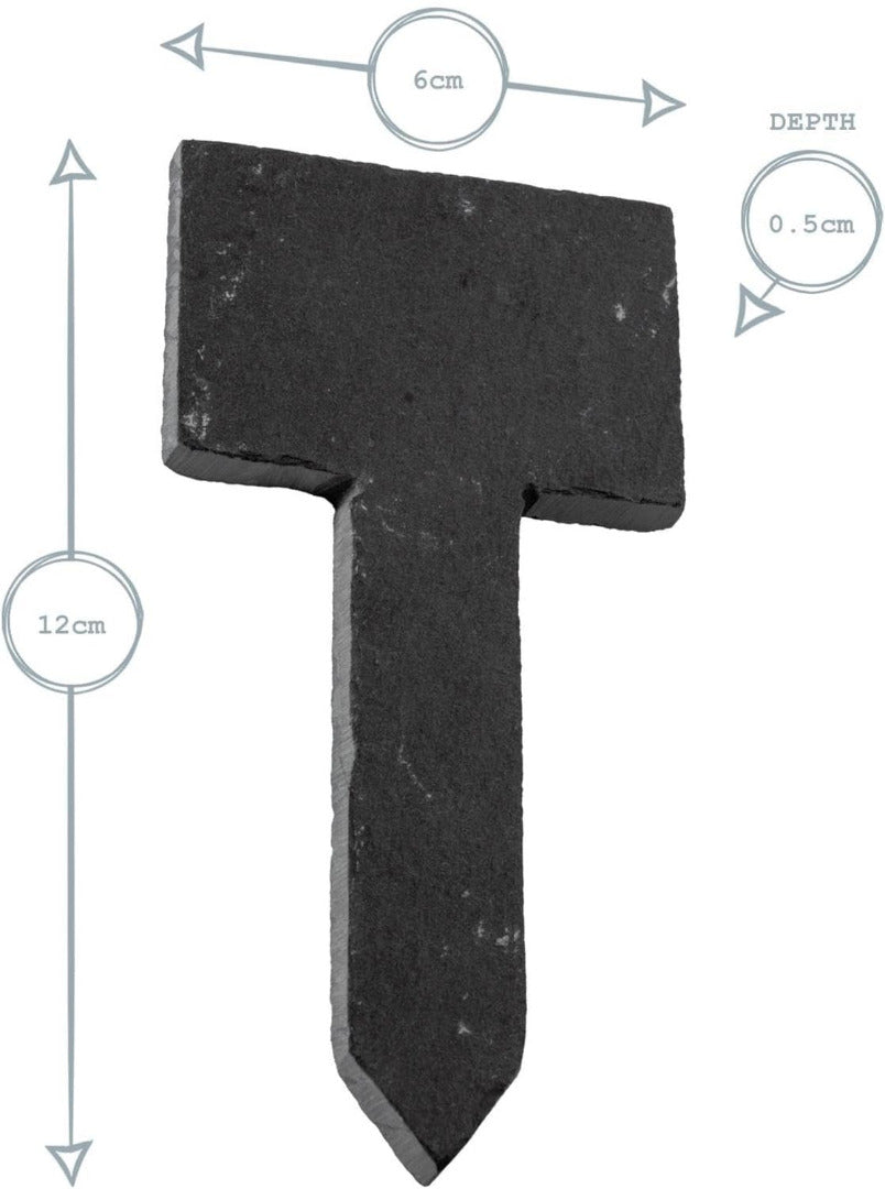 Set of 6 Slate Plant / Herb Markers