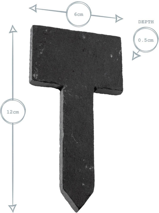 Set of 6 Slate Plant / Herb Markers