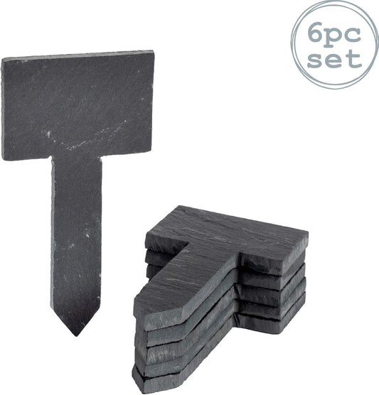 Set of 6 Slate Plant / Herb Markers