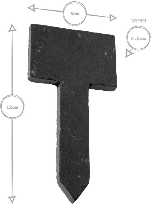 Personalised Slate Herb Markers - Set of 8 Plant Labels