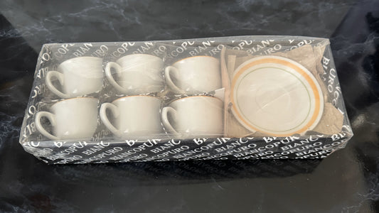 Espresso Coffee Set - 12 Pc Service for 6