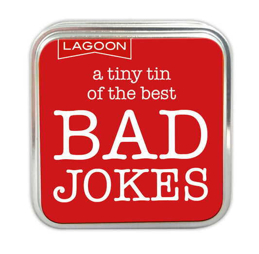 A Tiny Tin of Games - Pocket / Travel / Party Games - Bad Jokes